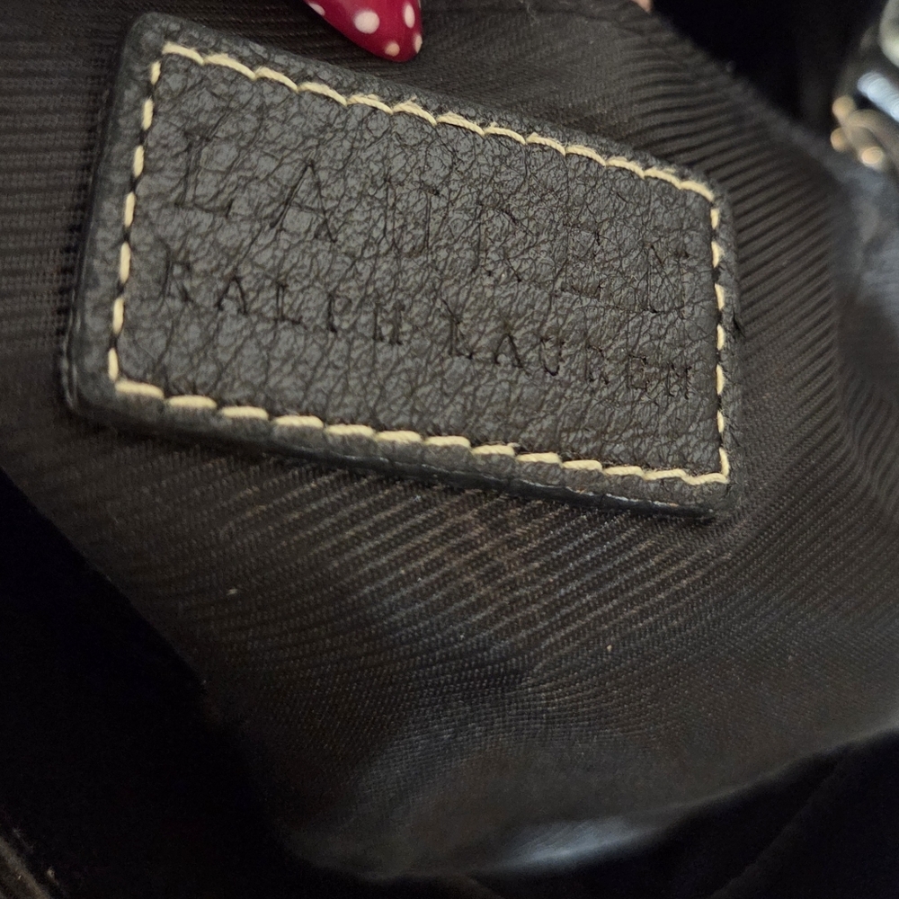 Lauren Ralph Lauren Black Shoulder Bag - Picture 4 of 6